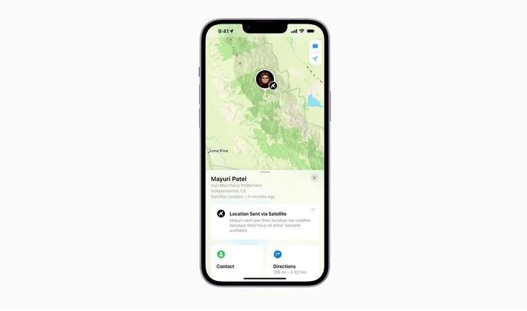 兴文苹果14维修分享iPhone14系列中 FindMy功能通过卫星分享位置方法教程 